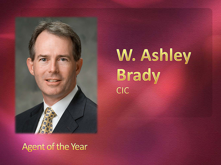 Ashley Brady of First Charter Insurance in Marion, SC is the 2016 Agent of the Year