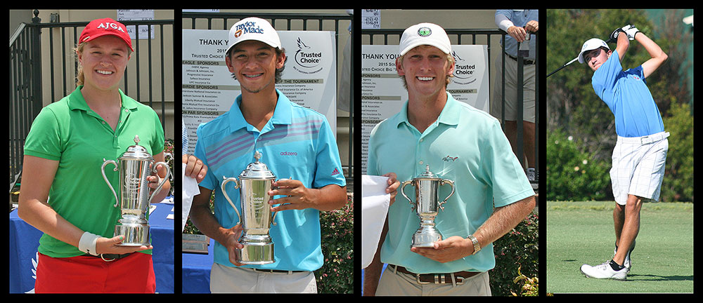 SC Big "I" Junior Golf tournament champions