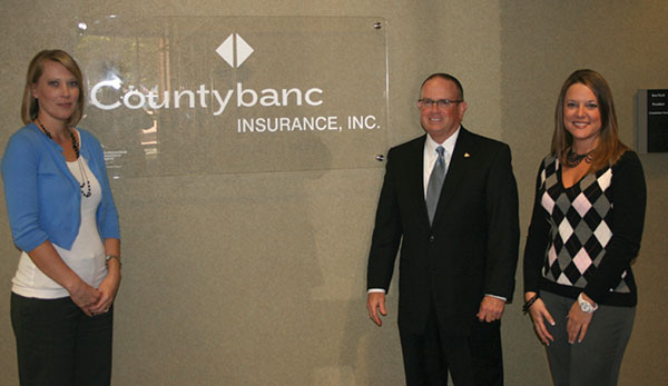 New Chairman of the Board Ken Finch at the Greenwood office of Countybanc Insurance