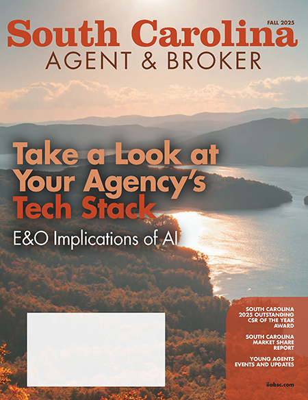 Fall 2025 edition cover features a landscape of Lake Jocassee in upstate South Carolina during the fall