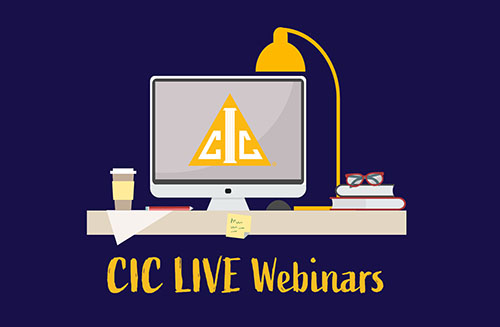 CIC LIVE webinars