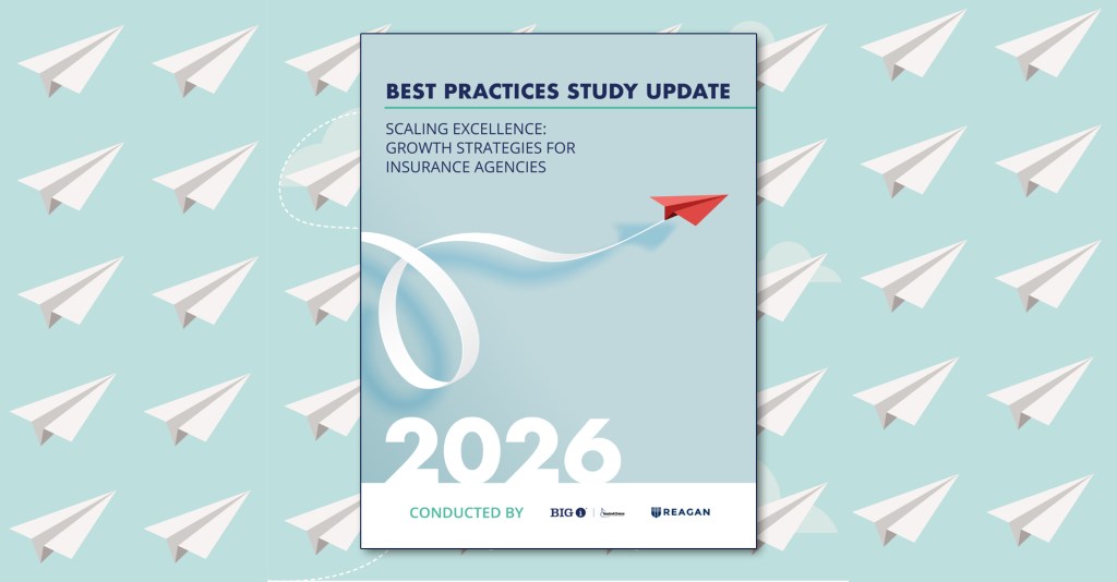 Best Practices Study Update features a paper plane flying in spirals over a background of uniform paper planes flying in same opposite direction.
